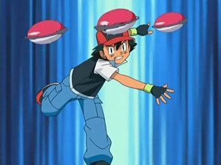 pokeball catching pokemon