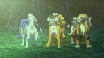 Johto Legendaries - Suicune, Raikou and Entei