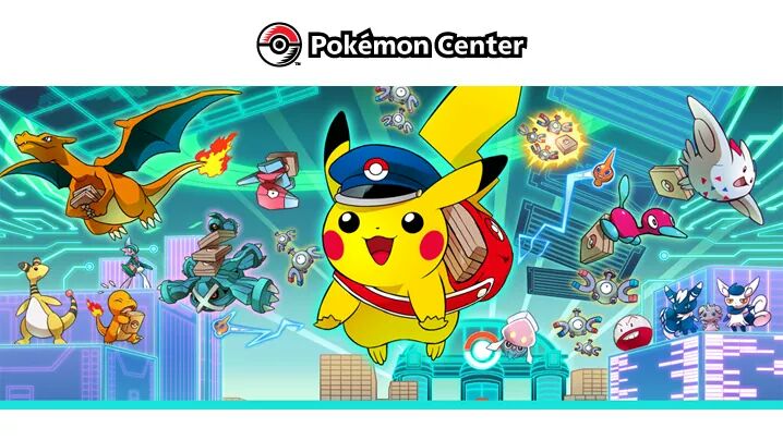 Pokémon Center website officially opened