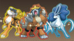 Legendary Beasts: Raikou, Entei and Suicune